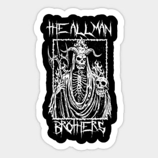 the allman fear Sticker